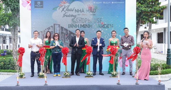 Cen Invest khai trương nhà mẫu Shophouse Bình Minh Garden Cen Land Cen Group